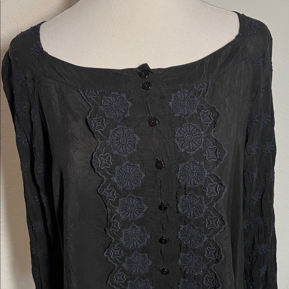 Gorgeous Johnny Was Blouse size Large